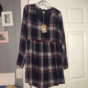 Plaid Flannel Dress